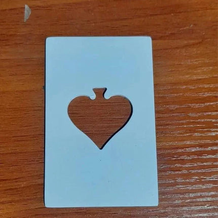 Destapador de Botellas sublimable Metalico modelo Picas