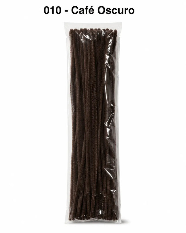Limpia Pipas 8mm para Manualidades y Emprendimiento | Colores Seleccionados para Personalizar