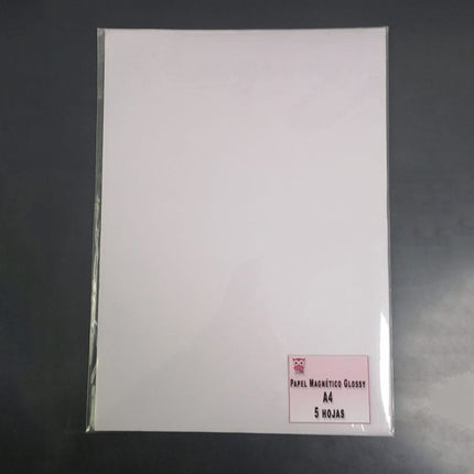 Papel Magnético Glossy - A4 -5 hojas_2