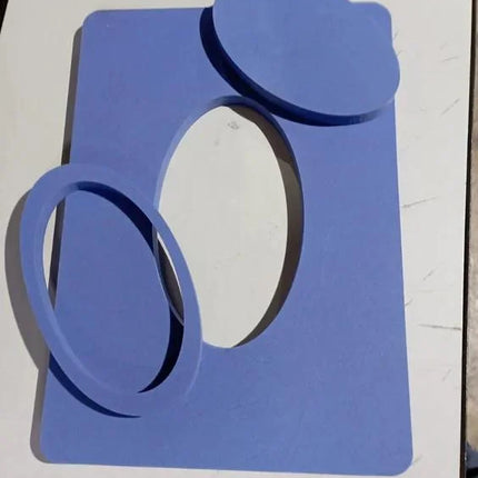 Almohadilla de silicona para platos de 6/8/10 pulgadas ovalados - 1 unidad -