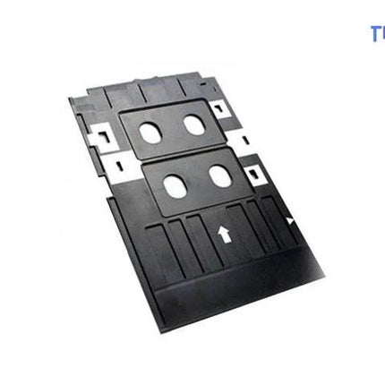 Bandeja de Credenciales para Impresora de Tarjetas- Capacidad para Dos Tarjetas. Ideal para Personalización y Sublimación de Credenciales y Tarjetas.