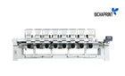 Bordadora industrial YS-1208 de ocho cabezales, vista frontal