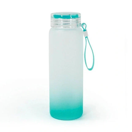 Botella sublimable satinada base Verde Agua 450ml