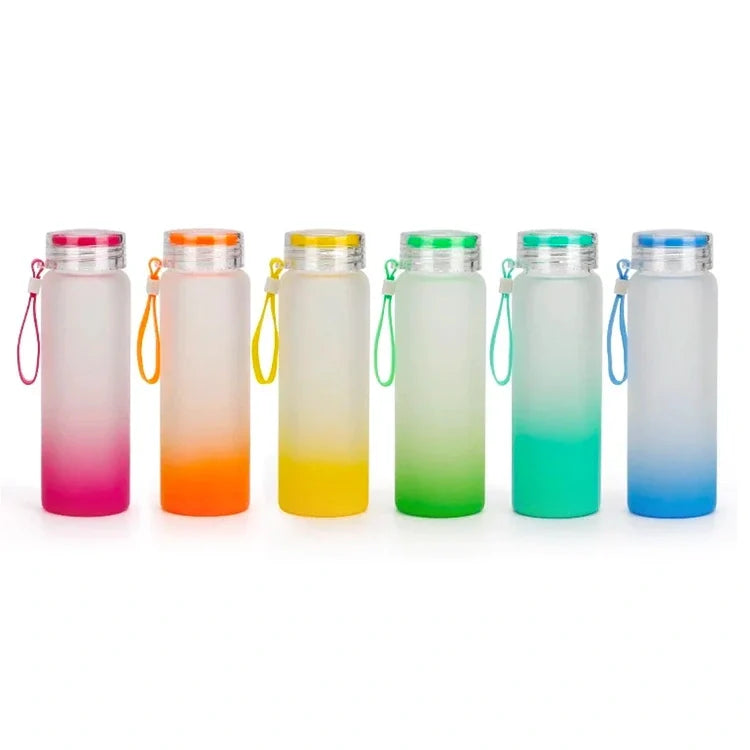 Botella sublimable satinada color Roasada 450ml