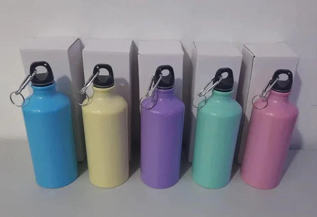 Botellas metálicas de colores sublimables 600ml