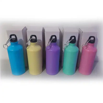 Botellas metálicas de colores sublimables 600ml