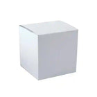 Caja blanca cerrada para tazón de 11 oz, vista en perspectiva