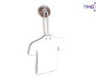 Colgador de MDF sublimable en forma de camiseta con cordón