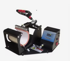Estampadora horizontal negra para tazones de 11 oz con control digital