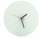 Reloj redondo de MDF sublimable de 20 cm en blanco