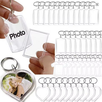 Llavero acrilico para Personalizar (100 unidades) Regalos, Fiestas,Rñ Reuniones . Adhesivos, uvdtf, Papel fotografico