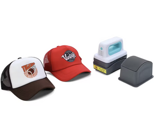 Mini estampadora de jockeys y gorras modelo 2 – manual para estampados, sublimación, transfer y DTF