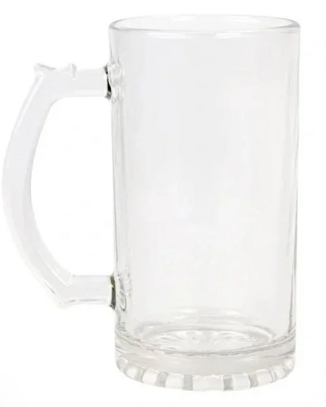 Shopero sublimable Transparente  de 16 oz. Personalízalo con diseños únicos. Perfecto para regalos, eventos y tiendas de personalización. Acabado profesional.