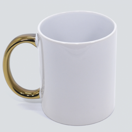 Tazon Blanco 11oz Asa Dorado  TIMG AAA   embalaje  de 36 TIMG Personaliza, Estampa