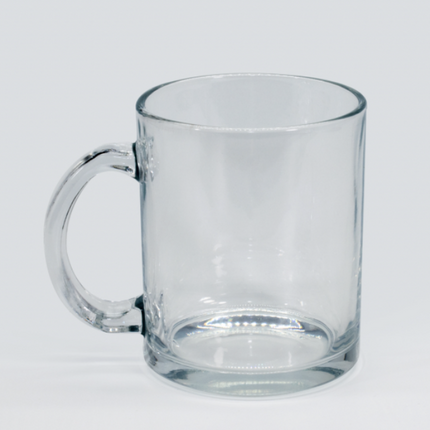 Tazon de vidrio transparente sublimacle.  estampados, personalizacion