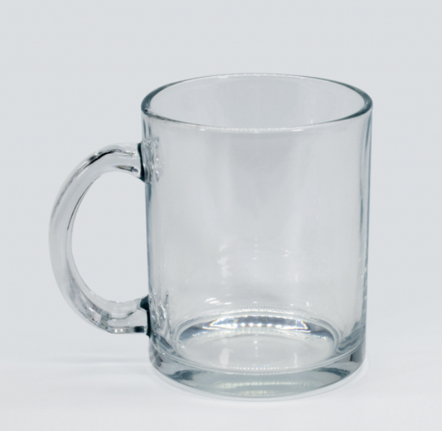 Tazon de vidrio transparente sublimacle.  estampados, personalizacion