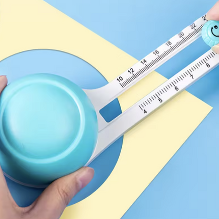 Cortador Circular con Regulador - Ideal para Proyectos de Manualidades y Profesionales. Alta Precisión y Ajuste Fácil. Perfecto para Papel, Tela y Más (Copia)