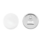 Chapita magnética abridor de 58 mm con frente blanco