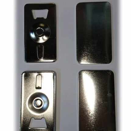 Chapita abridor de botellas magnética rectangular 50 * 90mm