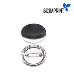 Chapita base metálica pin TMJ 58 MM bolsa de 100 unidades
