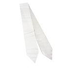 Cinta blanca de graduación sublimable de 13 × 153 cm doblada