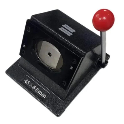 Cortador manual de papel 65*45mm - forma ovalada