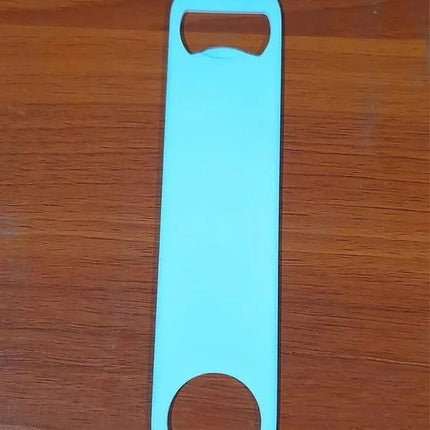 Destapador de Botellas Sublimable Metalico modelo Doble