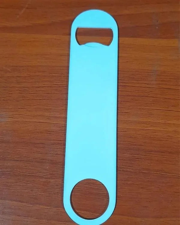 Destapador de Botellas Sublimable Metalico modelo Doble