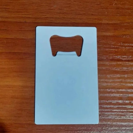 Destapador de Botellas sublimable Metalico modelo Rectangular