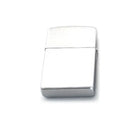Encendedor tipo Zippo plateado sublimable cerrado