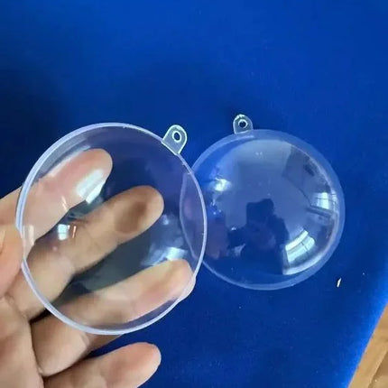 Esfera acrílica autoarmable 7 cm de diámetro decoración 5 unidades