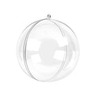 Esfera acrílica transparente autoarmable de 7 cm, vista del producto