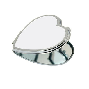 Espejo sublimable metálico modelo corazón