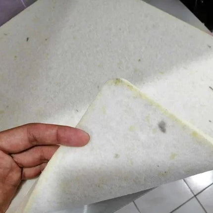 Esponja blanca termoresistente, repuesto estampadora plana, 20x20cm, 38x38cm, 40x60cm