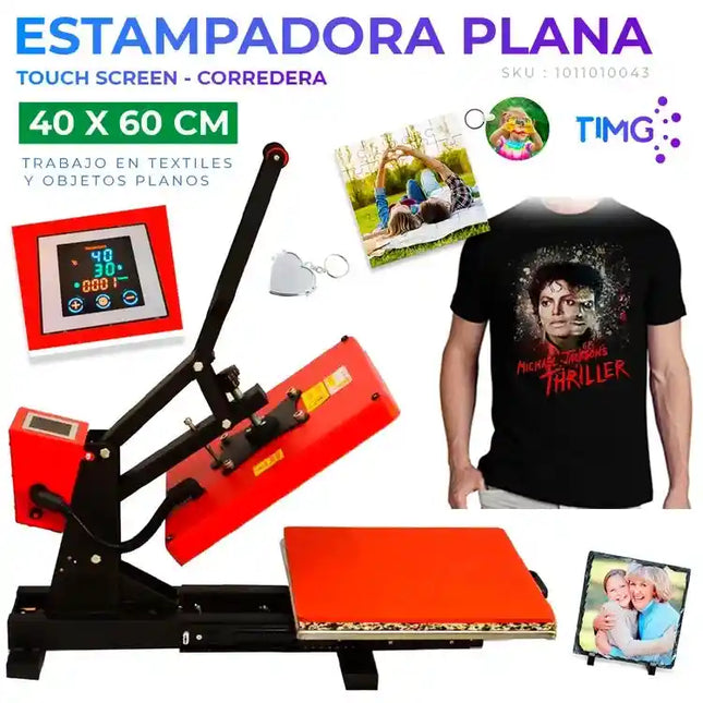 Estampadora plana 40x60