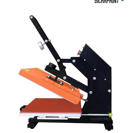 Estampadora plana con auto apertura digital