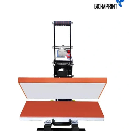 Estampadora plana con auto apertura digital