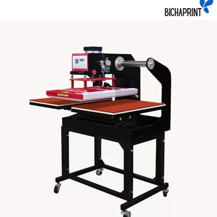 Estampadora plana doble locacion neumatica - estampado plano en 40x40 o 40x60