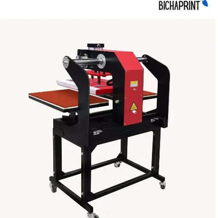 Estampadora plana doble locacion neumatica - estampado plano en 40x40 o 40x60