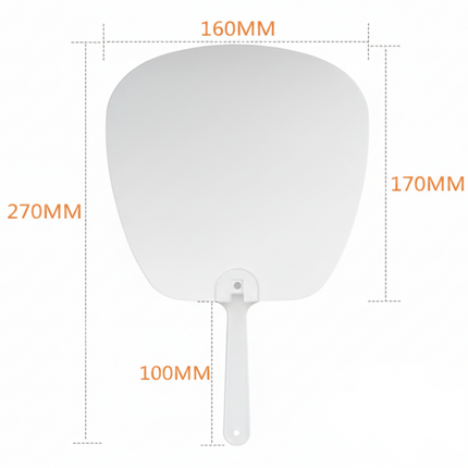 Abanico Sublimable Personalizable | Ideal para Eventos y Promociones