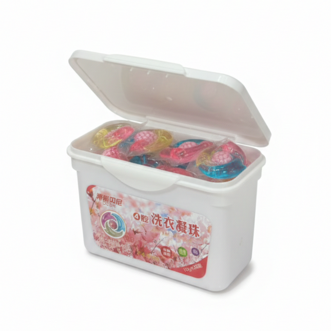 Detergente en Cápsulas 4 en 1 para Lavadora | Caja 30 Unidades