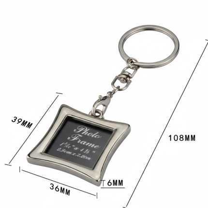 Llavero Porta Foto Personalizable | Ideal para Regalos y Recuerdos