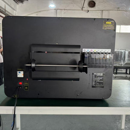 Impresora UV A3 con cabezal TX800: impresión rápida en blanco + CMYK, ideal para personalización y producción industrial en una variedad de materiales