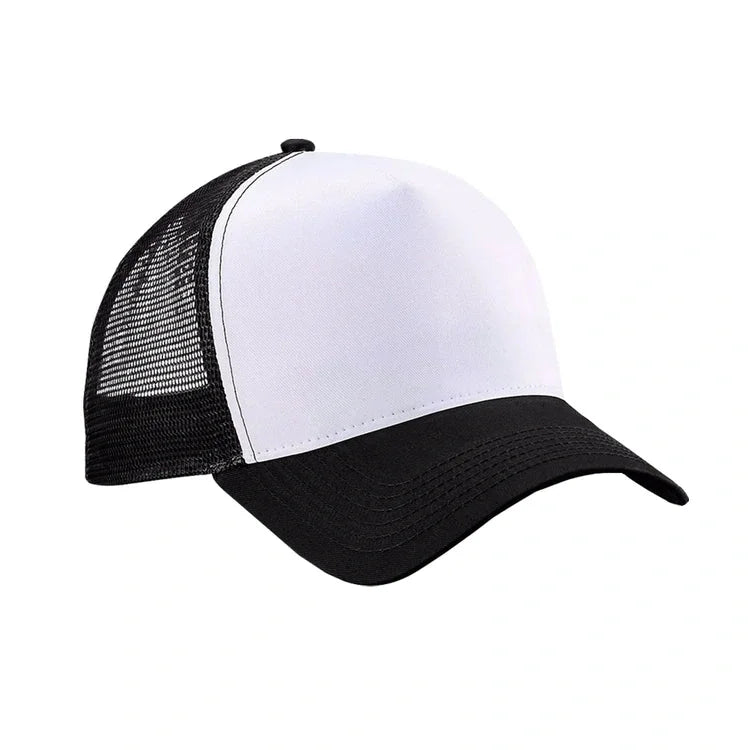 Jockey sublimable modelo malla color negro talla estándar