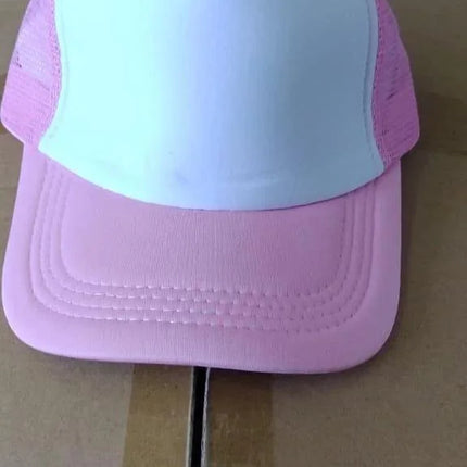 Jockey sublimable modelo malla color rosado talla estándar