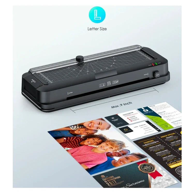 Laminador manual multifuncional 3 en 1 - lamina perfora y corta
