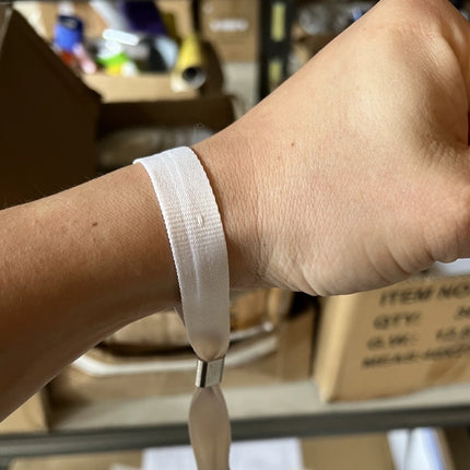 Lanyard Pulsera de Poliéster Sublimable - Medida de 1.3 x 34 cm. Perfecto para Personalización, Sublimación y Creación de Diseños . Ideal para Eventos Preventa