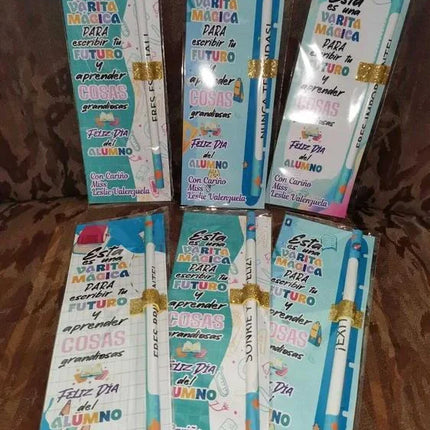 Lápiz grafito color blanco para decorar - no sublimable - 50 unidades