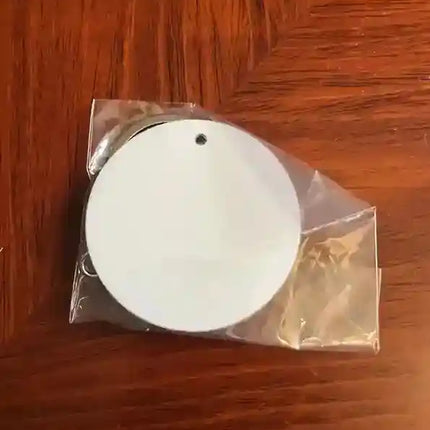 Llavero Lamina Metálica Sublimable Ambos Lados Preventa