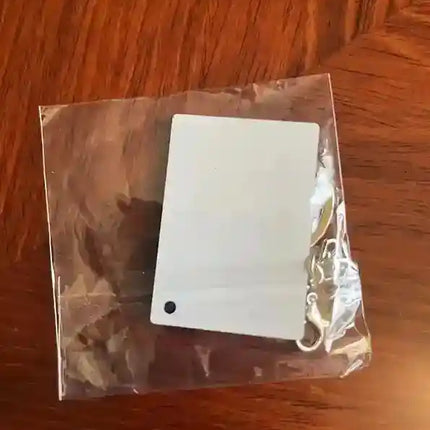 Llavero Lamina Metálica Sublimable Ambos Lados Preventa